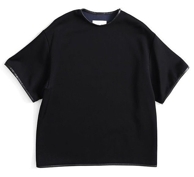 JIL SANDER|ジルサンダー ショルダージップ オーバーサイズ ジャージーTシャツ