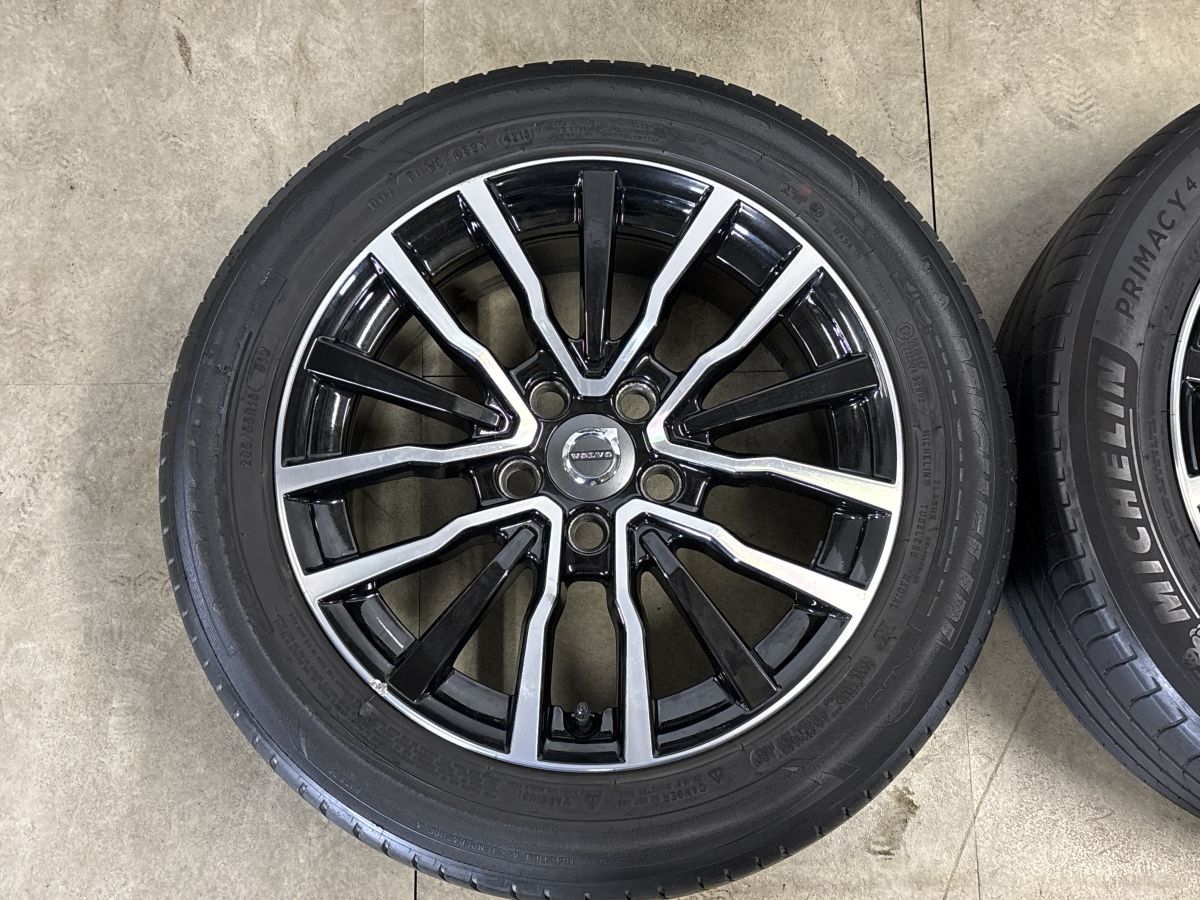 程度良好】ボルボ VOLVO V40 純正 16in 7J +50 PCD108 ミシュラン 