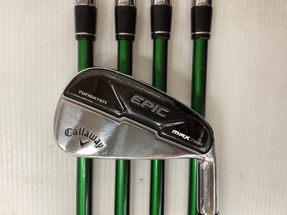 キャロウェイ　EPIC MAX FAST　Speeder EVOLUTION for Callaway　Rフレックス　アイアンセット　中古【最短即日発送】