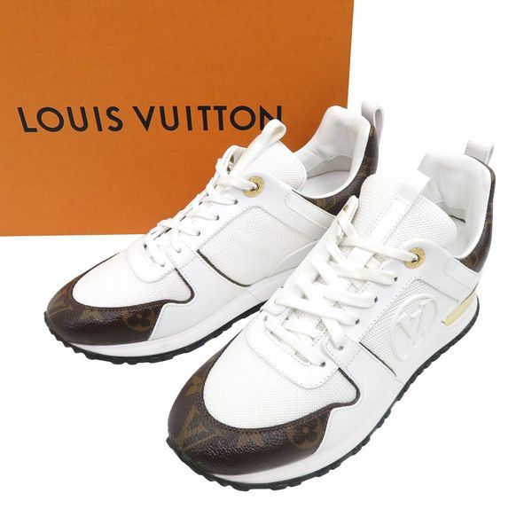 ルイヴィトン モノグラム ランアウェイ LVサークル 23.5 極美品 サイズ37】LOUIS VUITTON ルイヴィトン ランアウェイ LV