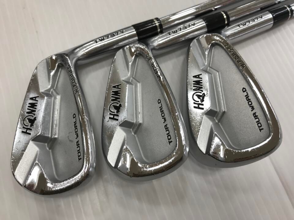 美品！ホンマTOUR WORLDシリーズ3点セット ホンマゴルフ TOUR WORLD TW737V NSプロ MODUS 3 TOUR 105 Sフレックス