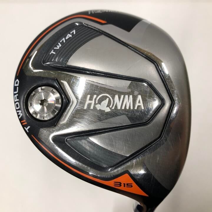 ホンマゴルフ　TOUR WORLD TW747　15度　VIZARD FP-6　Xフレックス　フェアウェイウッド　中古【最短即日発送】
