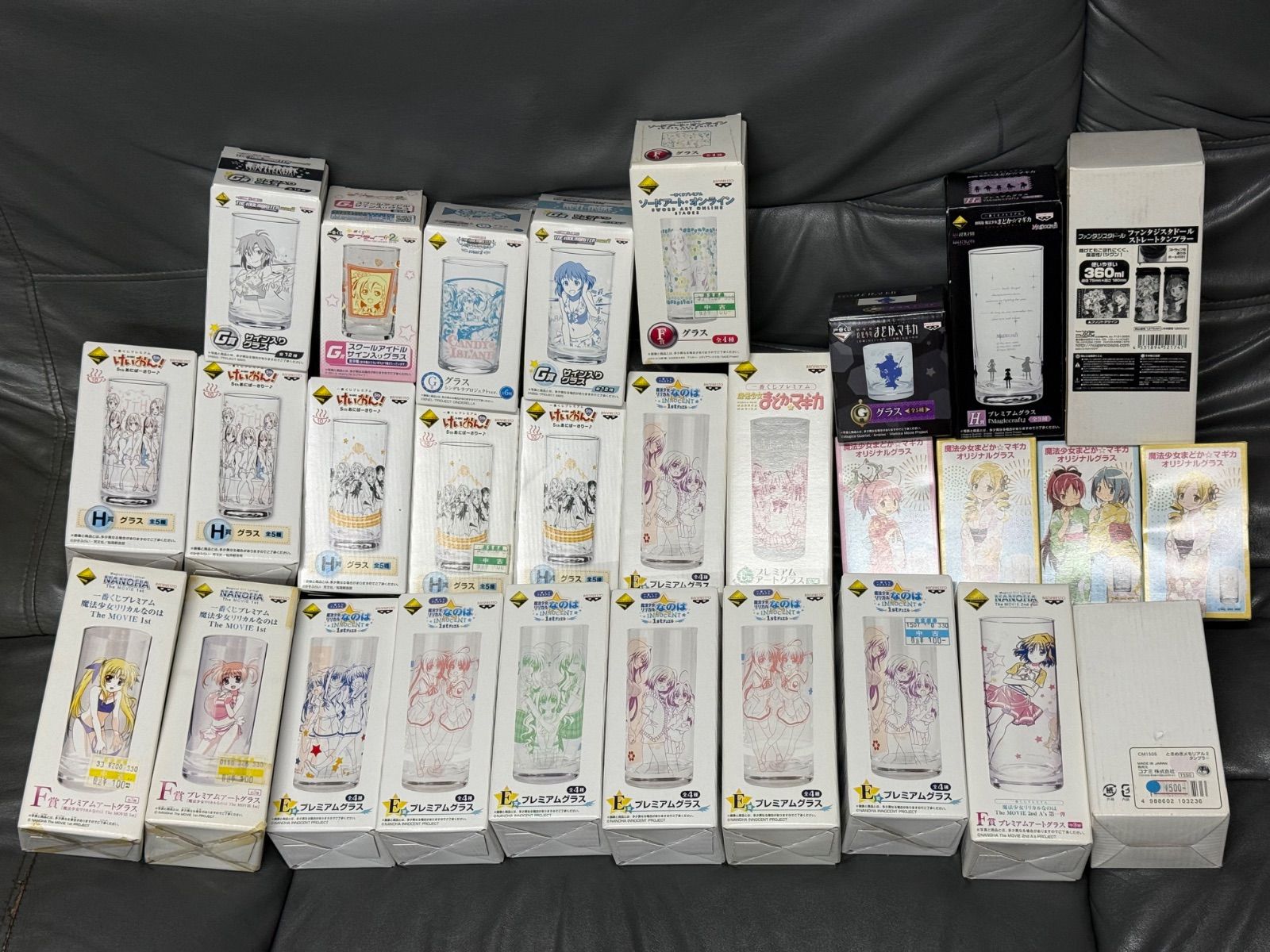 コップ　２９個セット　まどマギ　リリカルなのは　けいおん　ファンタジスタドール