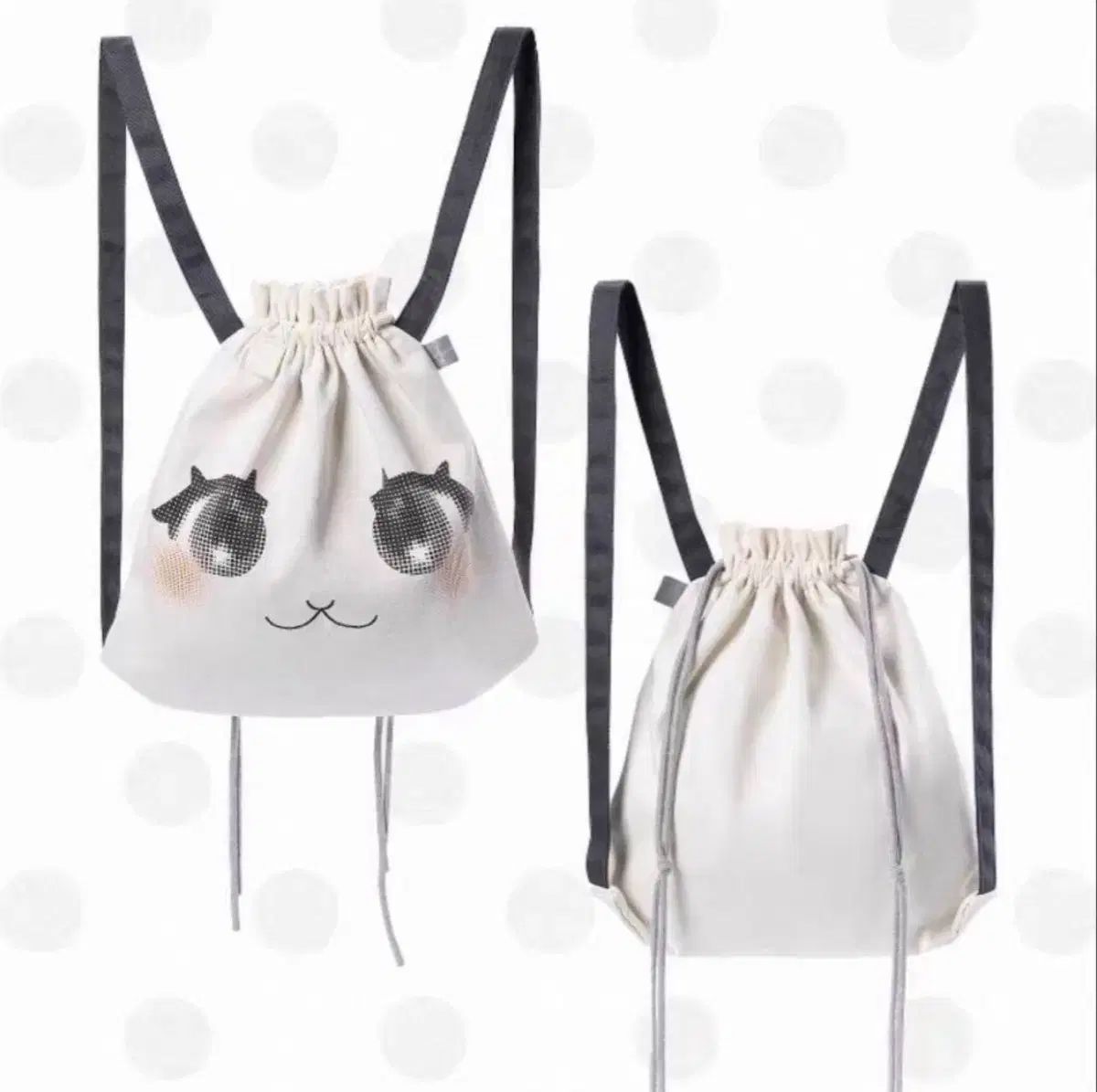 Necy stu asci art 猫 顔 バッグ