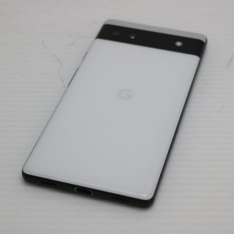 美品 SIMフリー Google Pixel 6a チョーク スマホ 白ロム 土日祝発送OK