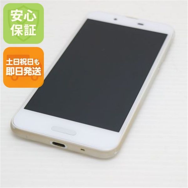 良品中古 SHV40 AQUOS sense ホワイト スマホ 即日発送 スマホ 白ロム 