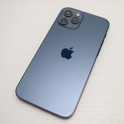良品中古 SIMフリー iPhone12 Pro 256GB パシフィックブルー 即日発送