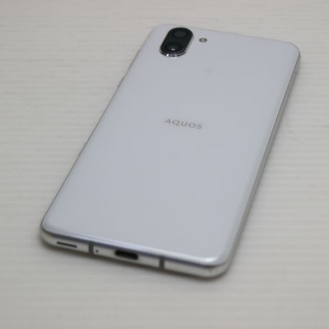 美品 808SH AQUOS R3 プラチナホワイト スマホ 本体 白ロム 土日祝発送