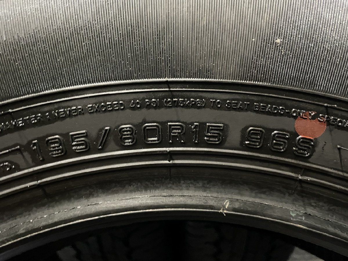 新車外し】DUNLOP GRANDTREK AT20 195/80R15 15インチ 夏タイヤ 4本 22 