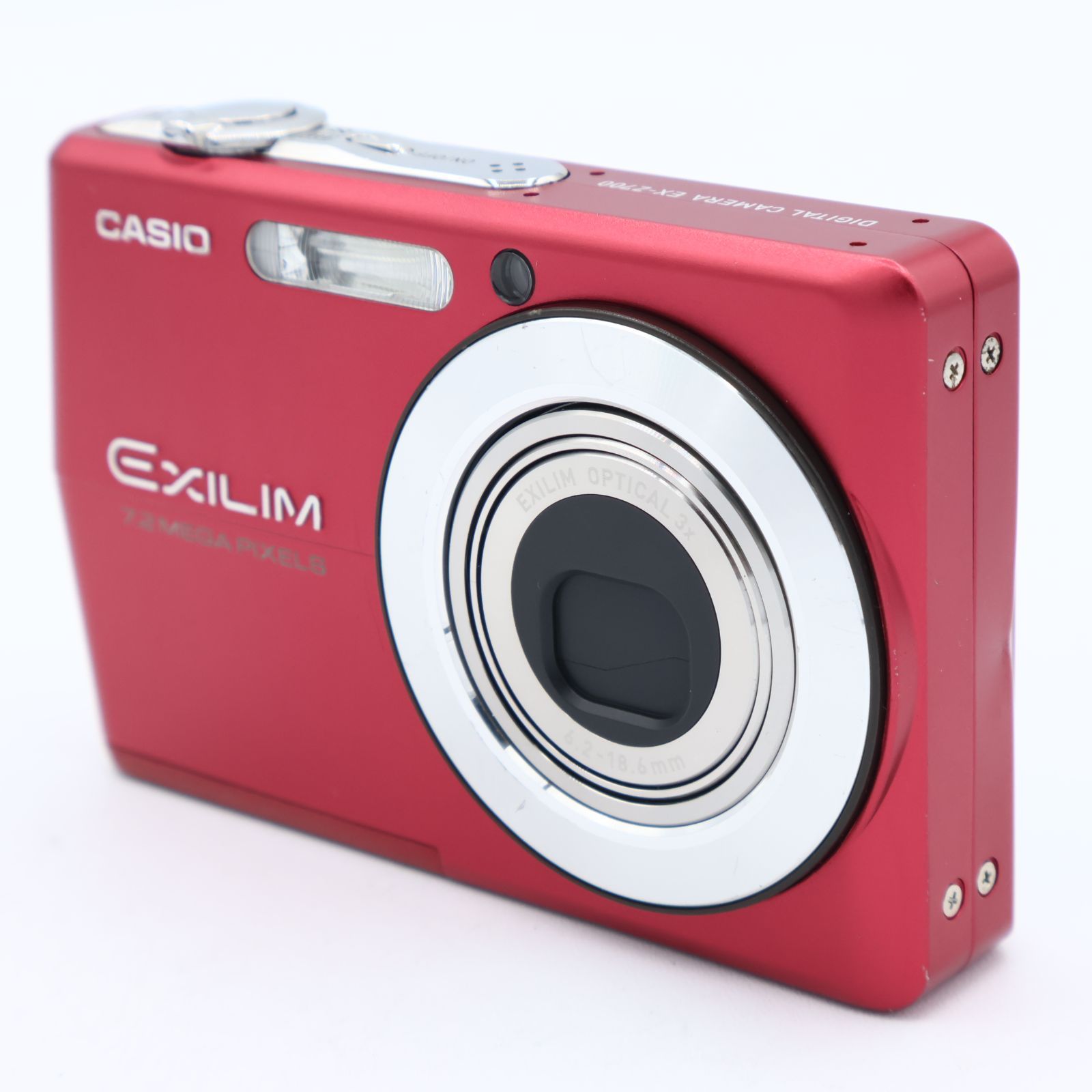 CASIO カシオ デジタルカメラ EXILIM ZOOM EX-Z700 レッド
