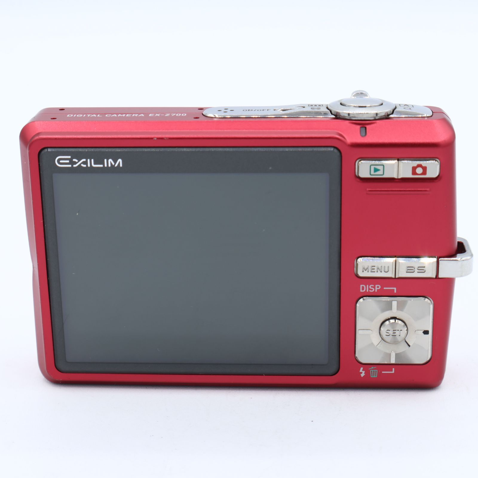 CASIO カシオ デジタルカメラ EXILIM ZOOM EX-Z700 レッド