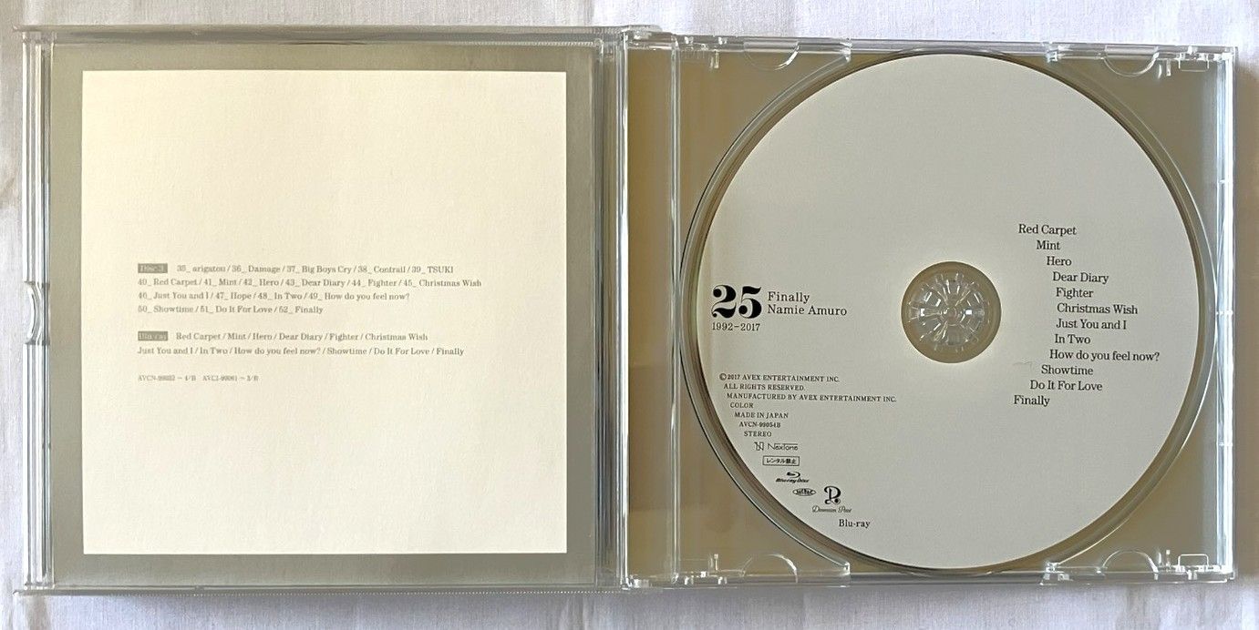 安室奈美恵 Finally Blu-ray付 4枚組ベストアルバム - メルカリ