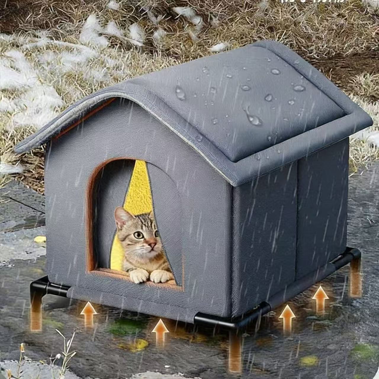 ハウス ペットハウス 屋外 犬 外猫ハウス 42*42*42 室内 キャット