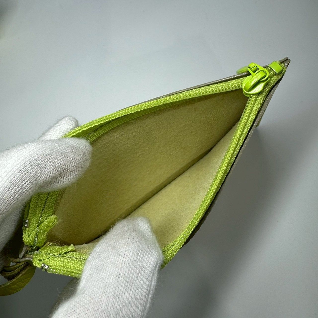WB361 美品 Les sacs Adam ルサックアダム ハンドバッグ ポーチ付