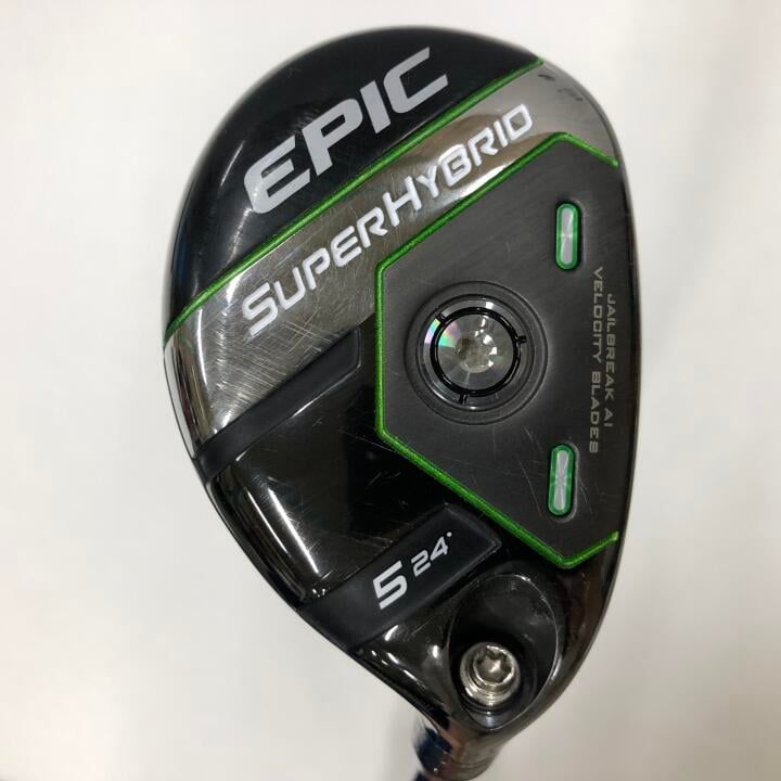 キャロウェイ　EPIC SUPER HYBRID　24度　ツアーAD HY-75　Sフレックス　ユーティリティ　中古　ゴルフドゥ！大宮丸ヶ崎店【最短即日発送】