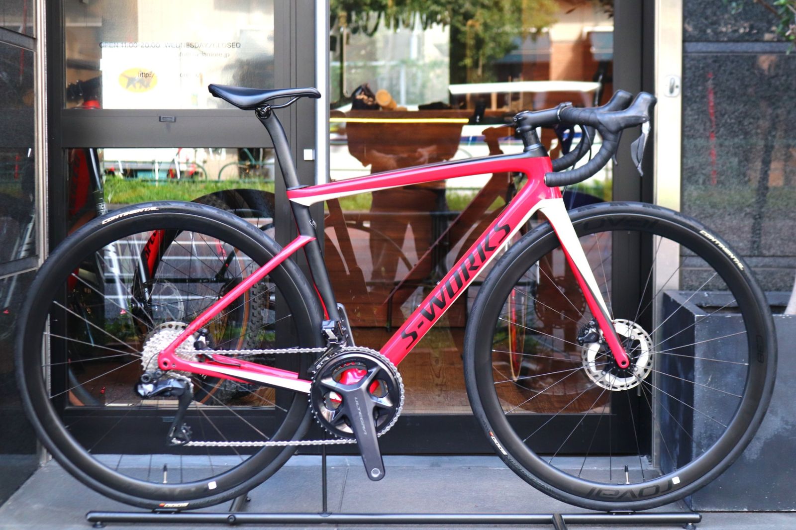 スペシャライズド SPECIALIZED ターマック S-WORKS TARMAC SL6 DISC 2019モデル 52サイズ シマノ アルテグラ R8170 Di2 12S カーボン ロードバイク ROVAL C38 【東京南麻布店】