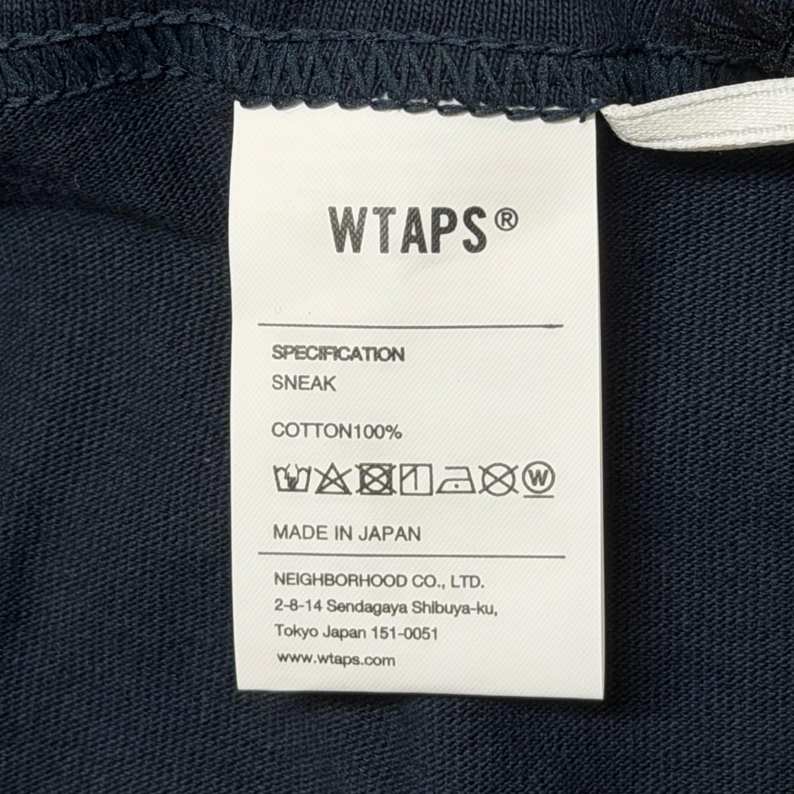 未使用 WTAPS 25SS TNNL / SS / COTTON コットンツイルロゴTシャツ