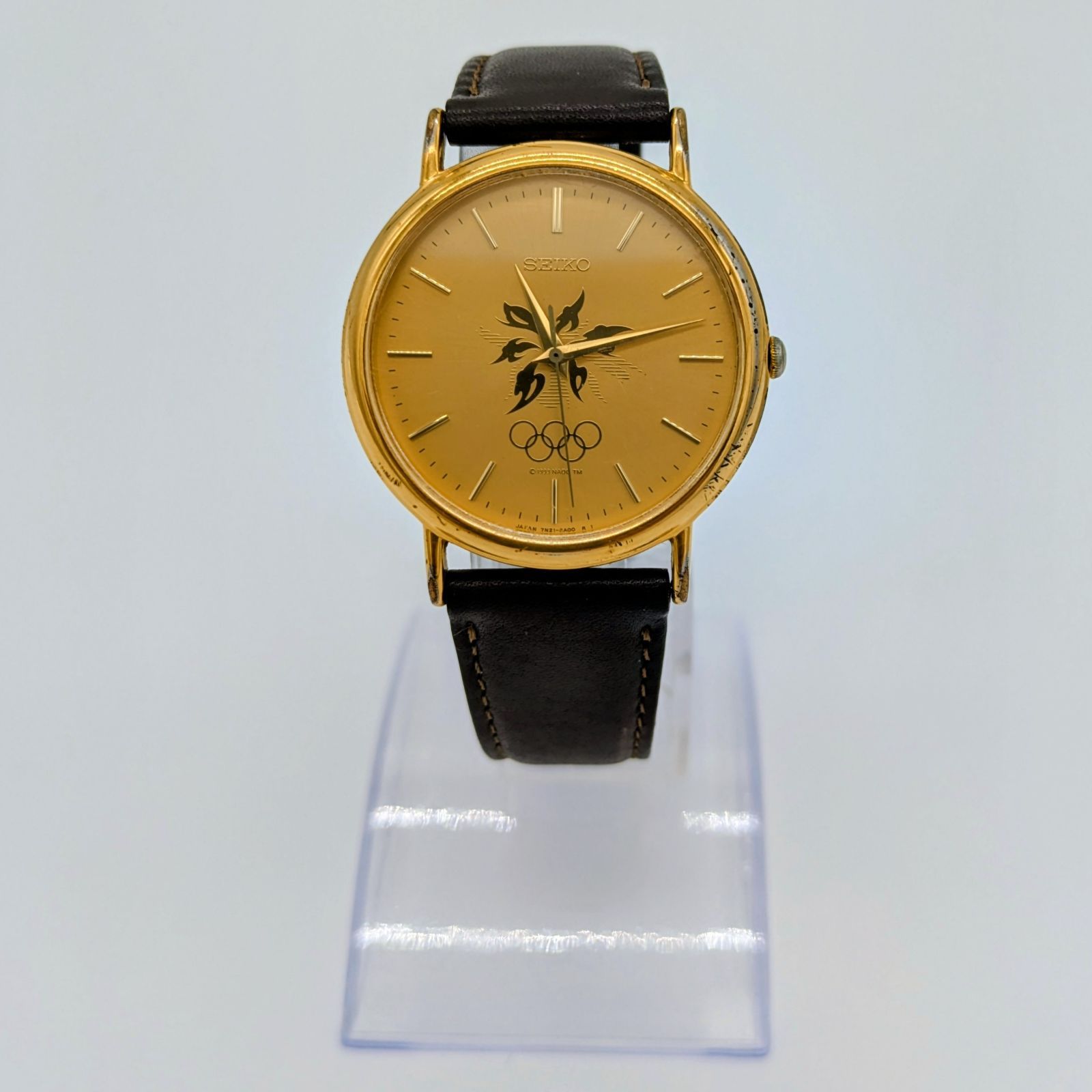 SEIKO 7N21-8A00 長野オリンピック 記念モデル 腕時計 動作品 - メルカリ