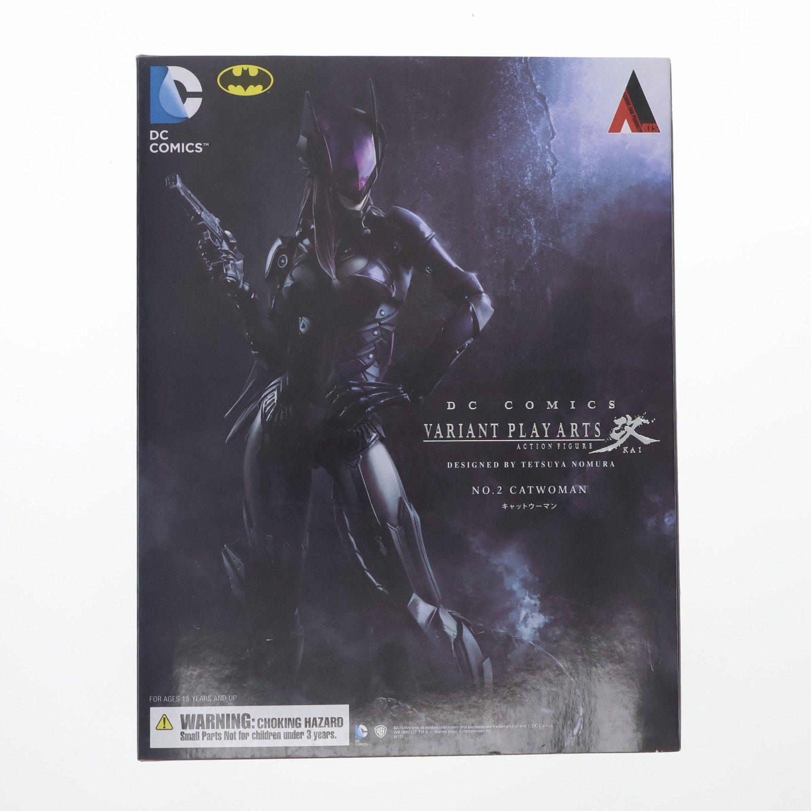 DC Comics VARIANT PLAY ARTS改(ヴァリアントプレイアーツ改) DESIGNED BY TETSUYA NOMURA キャットウーマン DCコミックス 完成品 可動フィギュア スクウェア・エニックス