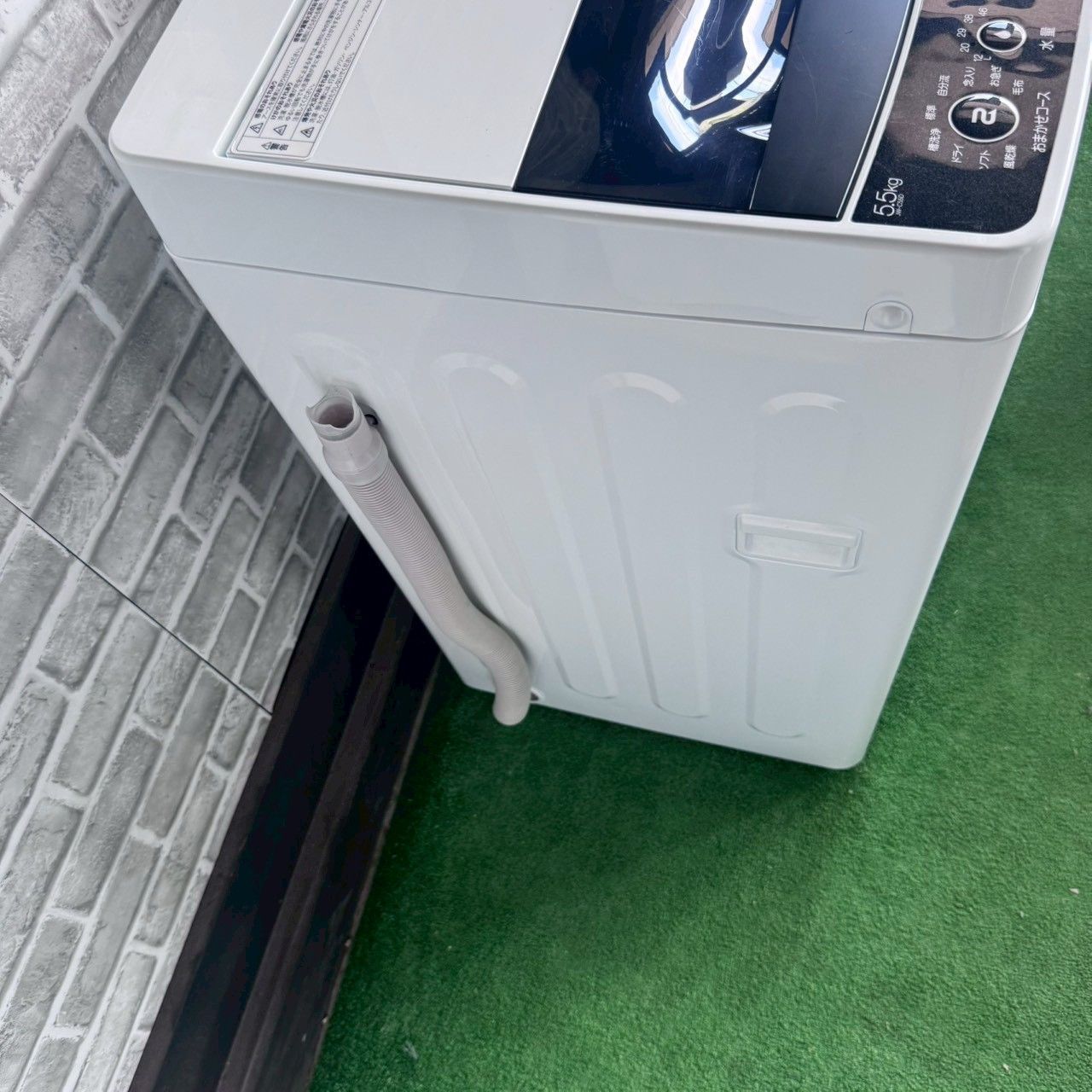 ハイアール Haier 洗濯機 2021年製 5.5キロ 格安 一人暮らし ホワイト 