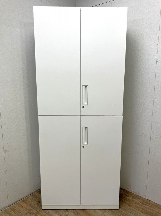 【中古品】コクヨ エディアシリーズ 両開き上下書庫 下段BWUH-SD59SAWN ホワイト