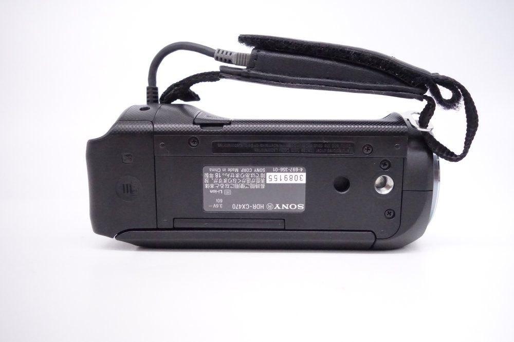 【極上品】ソニー SONY ビデオカメラ Handycam HDR-CX470 ブラック 内蔵メモリー32GB [W2606085A]