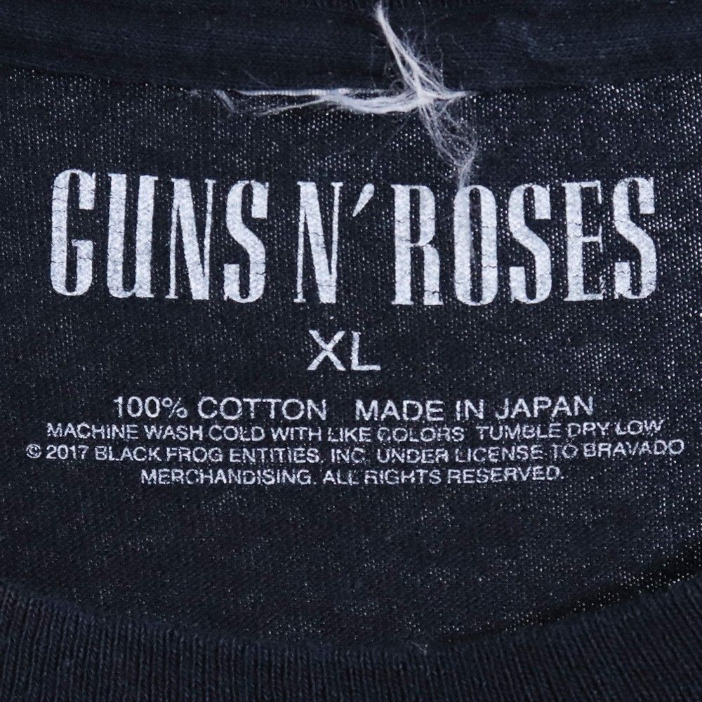 GUNS N' ROSES 2017 日本公演 ツアーTシャツ XLサイズ ブラック - メルカリ