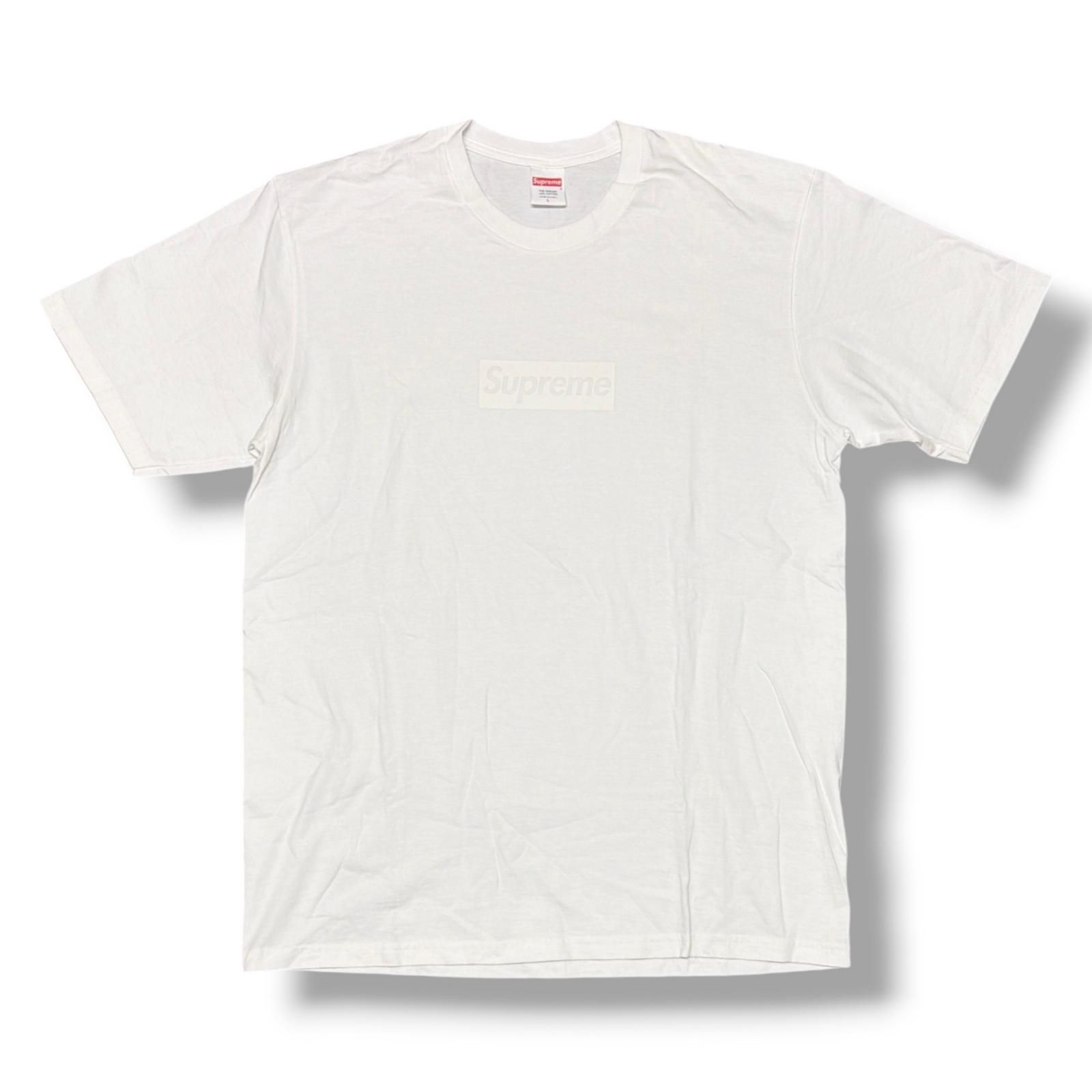 国内正規 Supreme 23SS Tonal Box Logo Tee トーナルボックスロゴTシャツ 半袖カットソー シュプリーム ホワイト L （13403M）