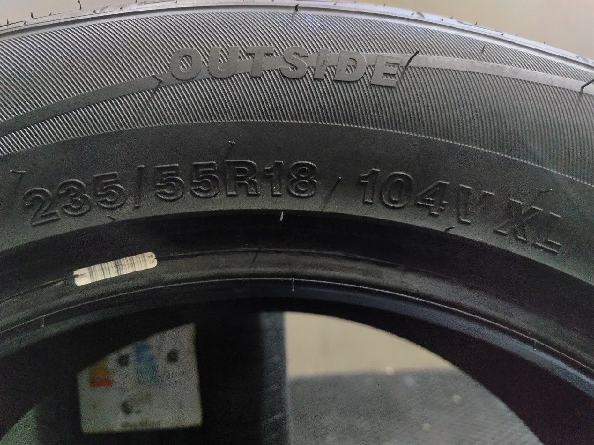 新品】ZMAX ZEALION 235/55R18 104V XL 18インチ 夏タイヤ 2本 24年製 