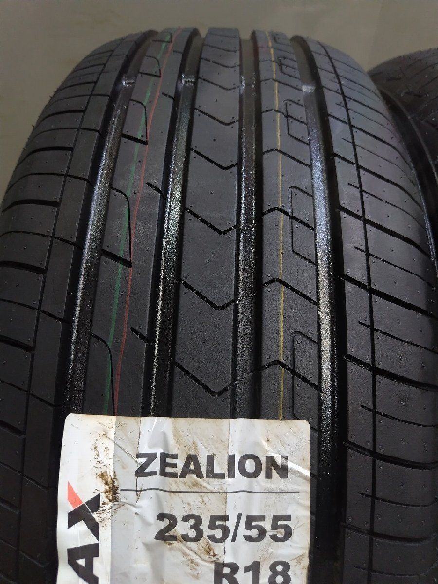 新品】ZMAX ZEALION 235/55R18 104V XL 18インチ 夏タイヤ 2本 24年製 