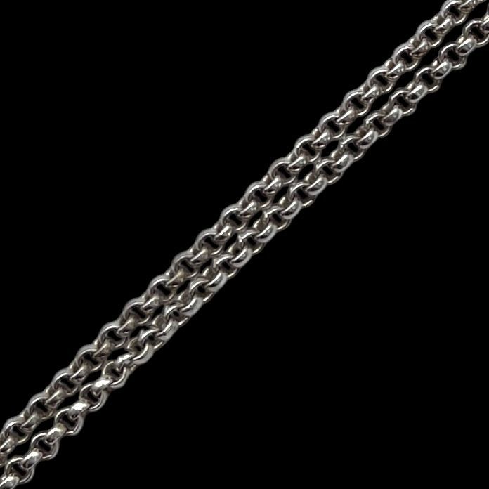 GUCCI グッチ ハート ネックレス ペンダント ロゴ 刻印 シルバー 925 ジュエリー アクセサリー