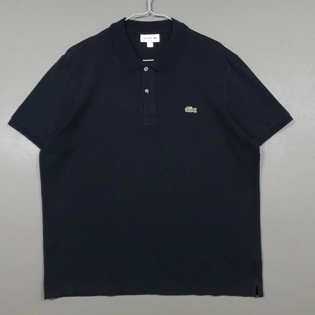 LACOSTE ラコステ 新モデル 20ss Classic 半袖 カラーTシャツ ポロシャツ ブラック スリム