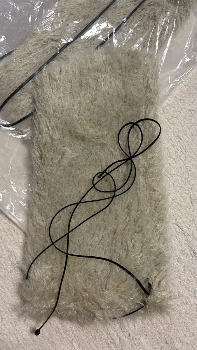 108パウンド ファー レッグウォーマー