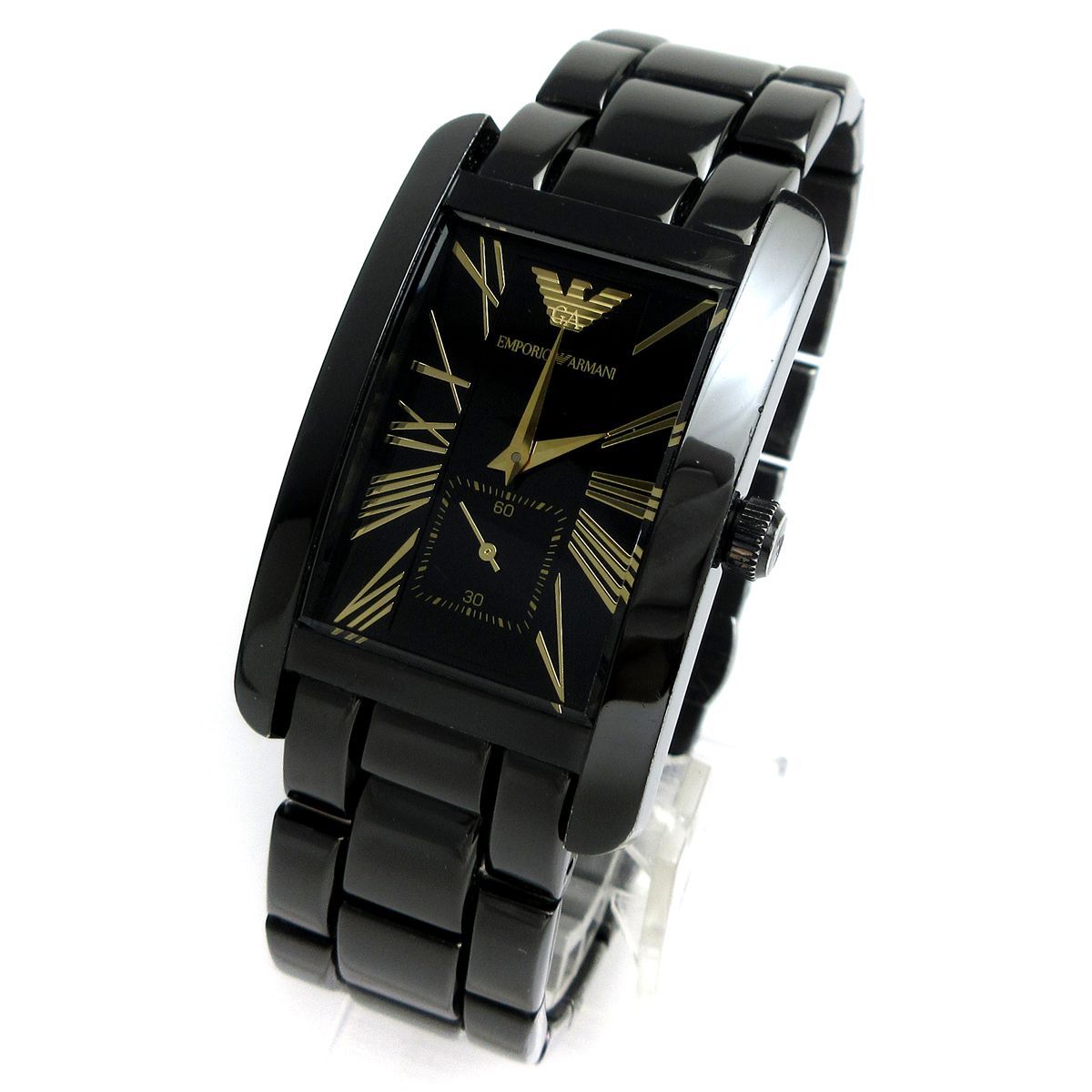 A54 希少 稼動品 SEIKO DOLCE レクタンギュラー80年代-EMPORIO