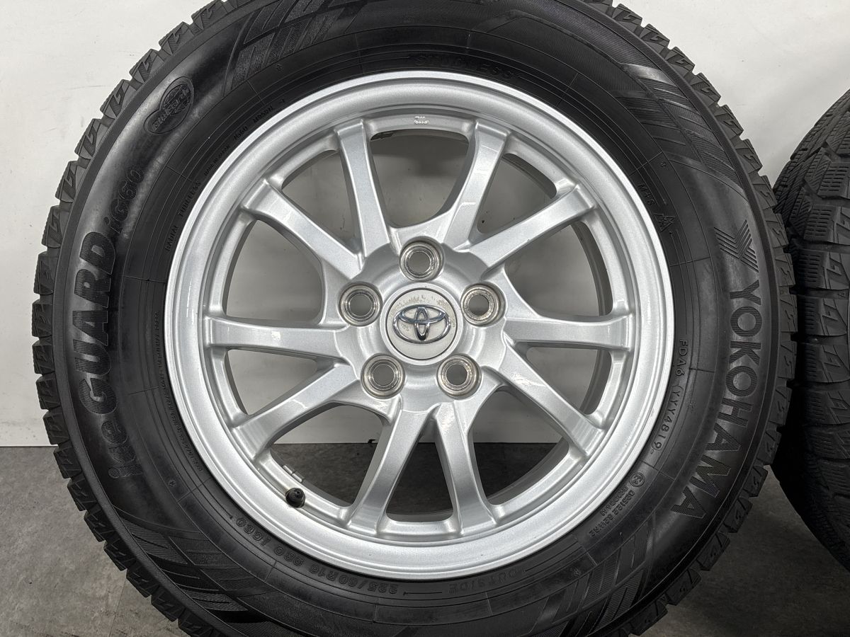 バリ溝】トヨタ プリウスα 純正 16in 6.5J +39 PCD114.3 ヨコハマ 225 