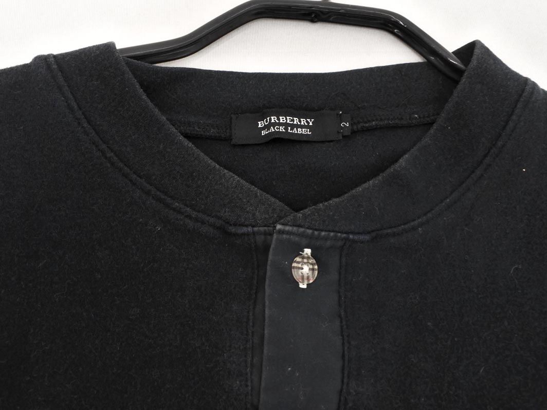 美品バーバリーブラックレーベル（BURBERRY BLACK LABEL）非売品 LABEL BLACK BURBERRY バーバリー バーバリーブラックレーベル