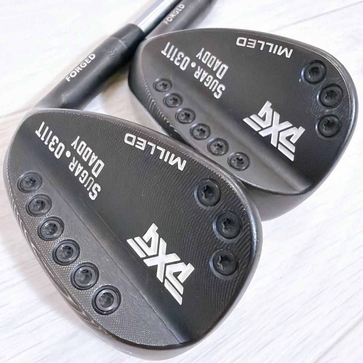 PXG Sugar Daddy 0311T ウェッジ 2本セット 52° 58° 右利き ブラック G-0517