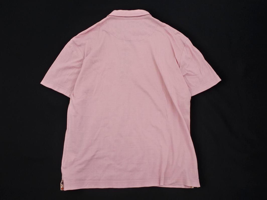 TAKEO KIKUCHI タケオキクチ ポロシャツ size3/ピンク □◇ メンズ