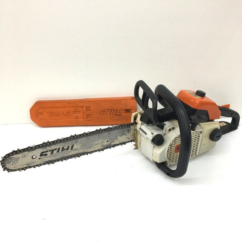 スチール STIHL エンジンチェンソー 020 エンジン式 チェーンソー 吹き上げ確認済み ★DT1223