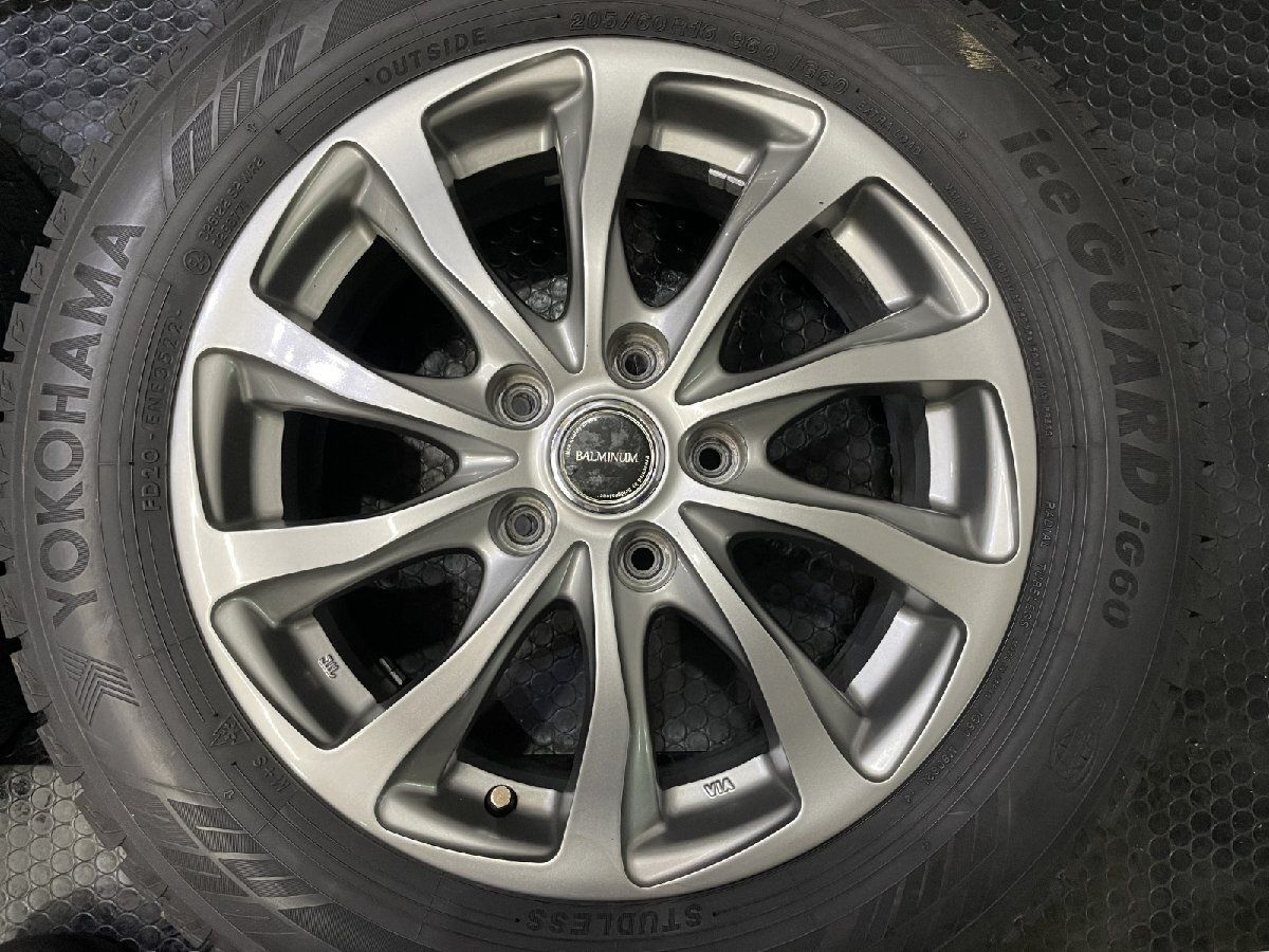 YK ice GUARD iG60 205/60R16】スタッドレス【BS BALMINUM T10 16 