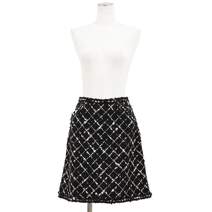 極美品】CHANEL シャネル ヴィンテージツイードスカート サイズ 36