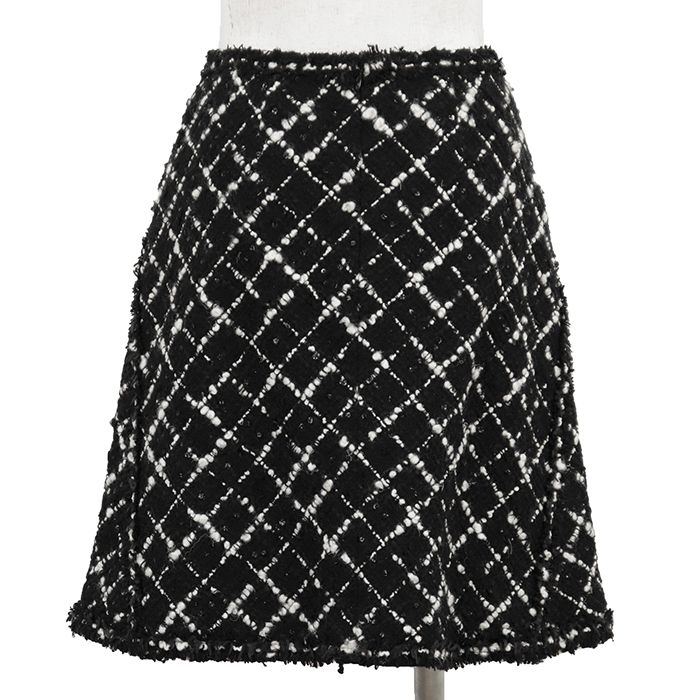 極美品】CHANEL シャネル ヴィンテージツイードスカート サイズ 36
