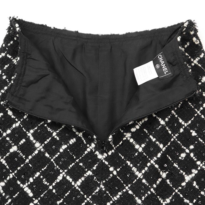 極美品】CHANEL シャネル ヴィンテージツイードスカート サイズ 36