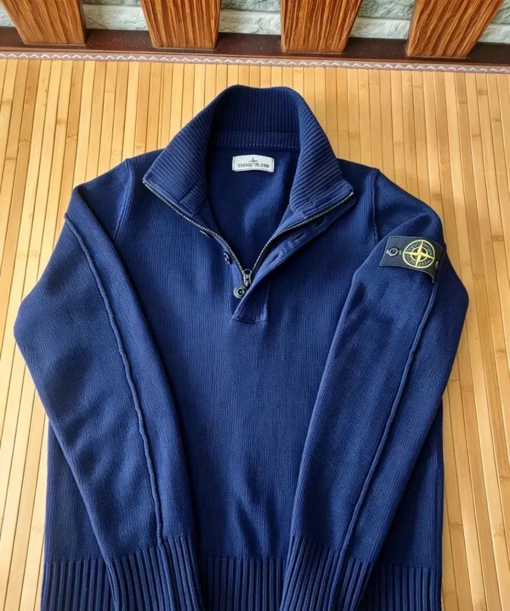 STONE ISLAND ハーフジップ ニット