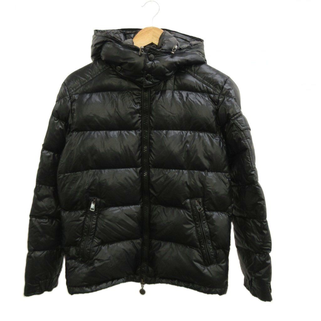 モンクレール MONCLER マヤ MAYA ダウンジャケット 上着 0 黒 ブラック
