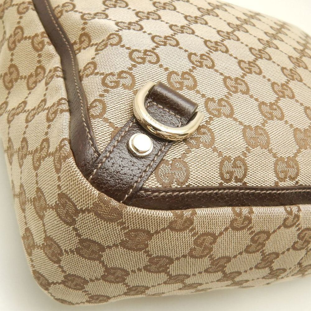 GUCCI グッチ アビー 130739 トートバッグ GGキャンバスxレザー 
