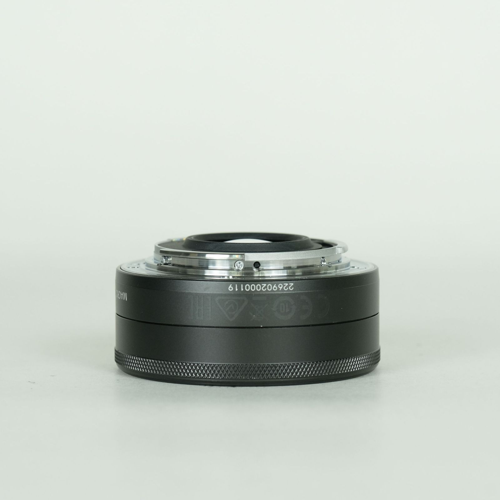 並品 | 純正フィルター付] Canon EF-M22mm F2 STM [グラファイト