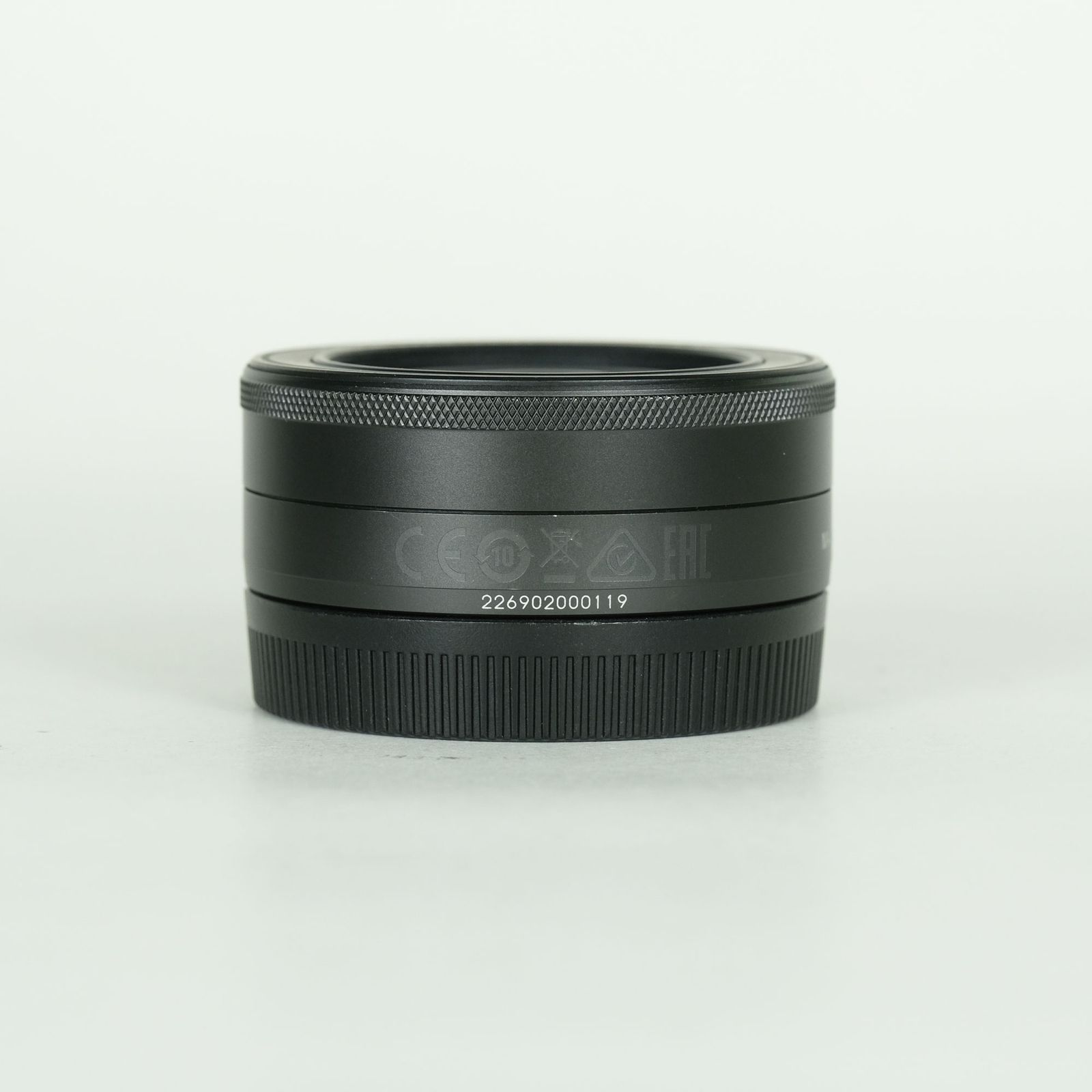 並品 | 純正フィルター付] Canon EF-M22mm F2 STM [グラファイト