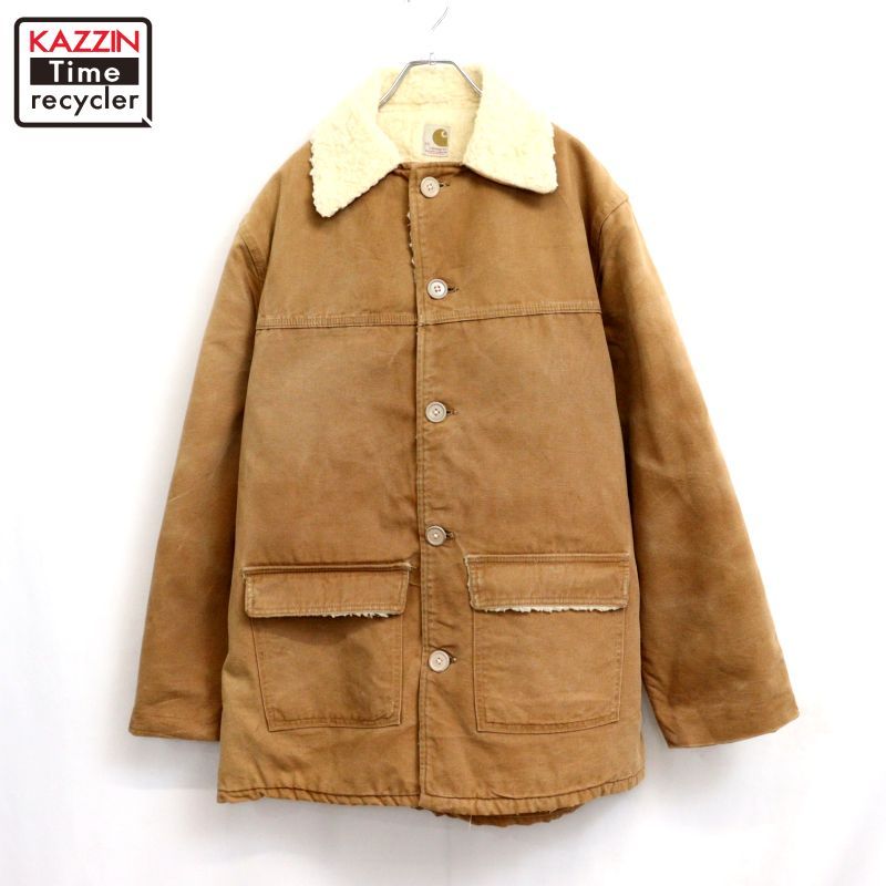 70s vintage Carhartt 裏地ボア ダック ジャケット メンズ XL~サイズ