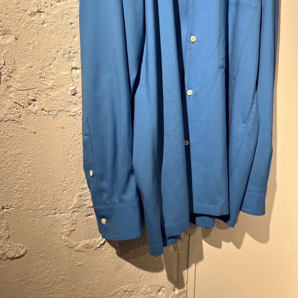 OVERCOAT オーバーコート 25SS LONG SLEEVE CAMP SHIRT 長袖シャツ